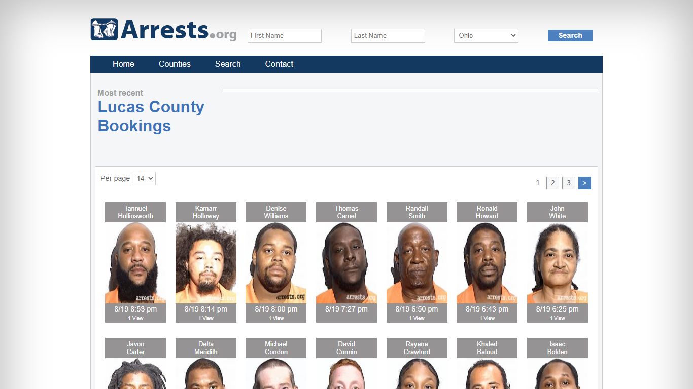 Lucas County Arrests and Inmate Search